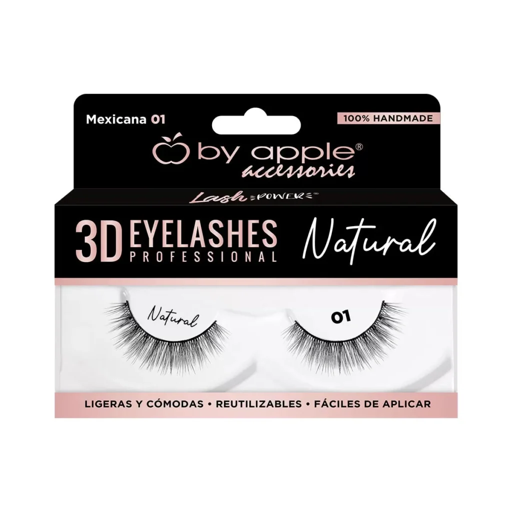 3D Eyelashes Natural - By Apple