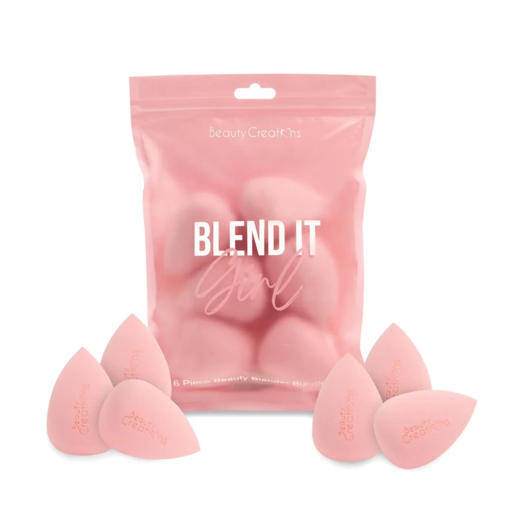 Kit de 6 Esponjas de Maquillaje Blender It Gir Pink | Beauty Creations