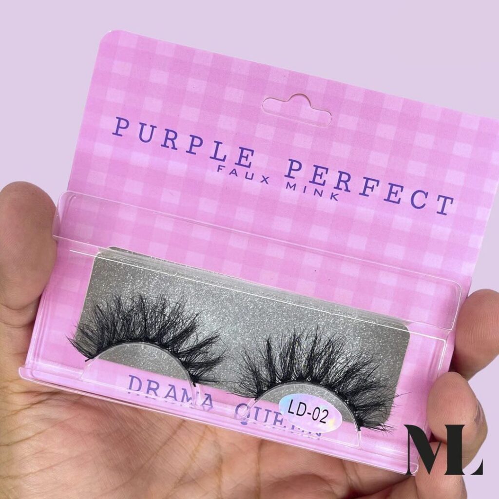 Pestañas de Tira Faux #02 |  Purple Perfect
