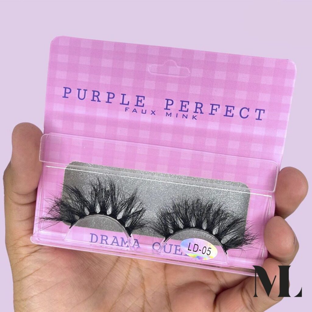 Pestañas de Tira Faux #05 |  Purple Perfect