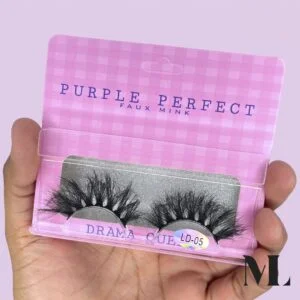 Pestañas de Tira Faux #05 |  Purple Perfect