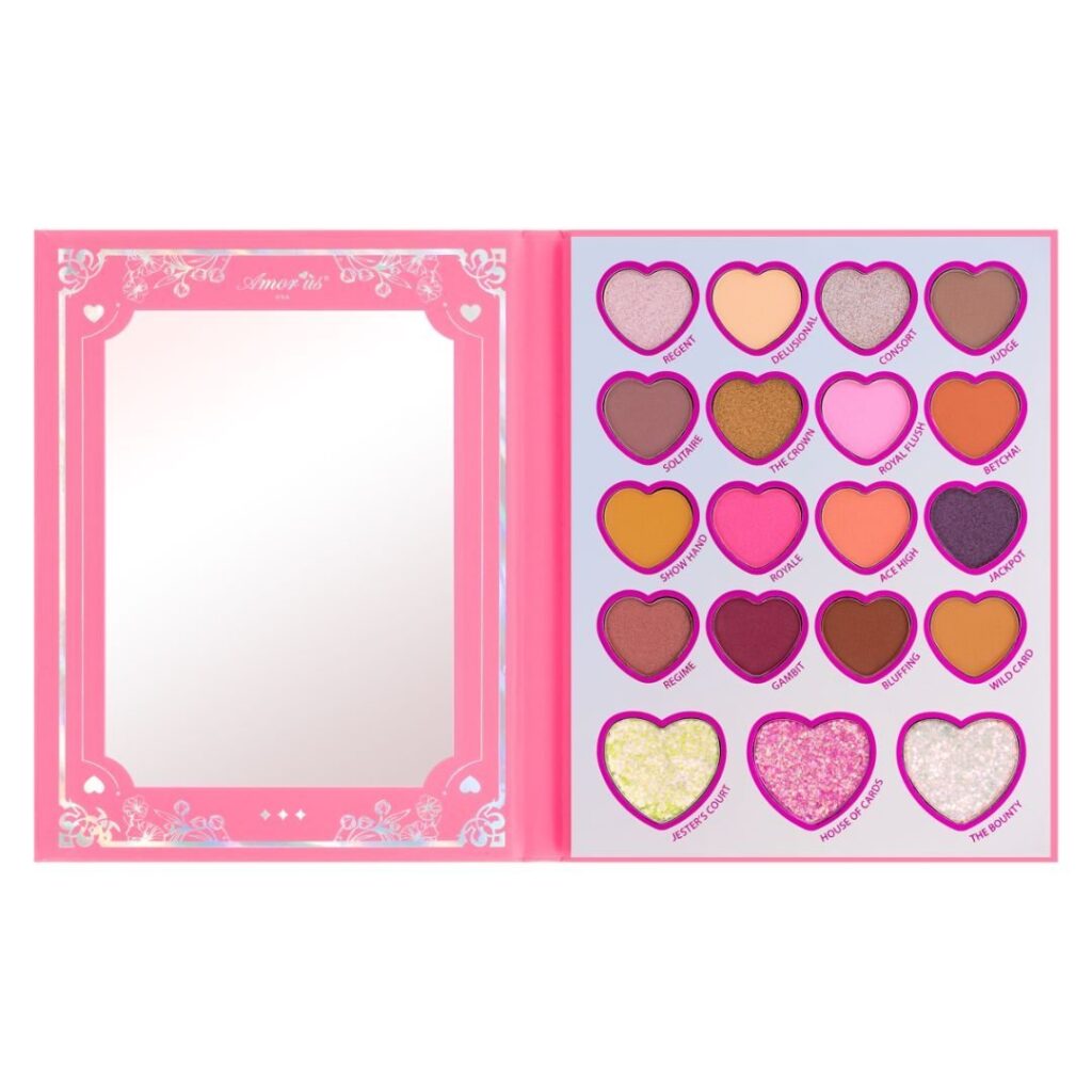 Paleta de Sombras Queen Of Hearts - Amorus
