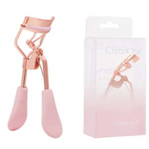 rizador de pestañas rosa pastel beauty creations