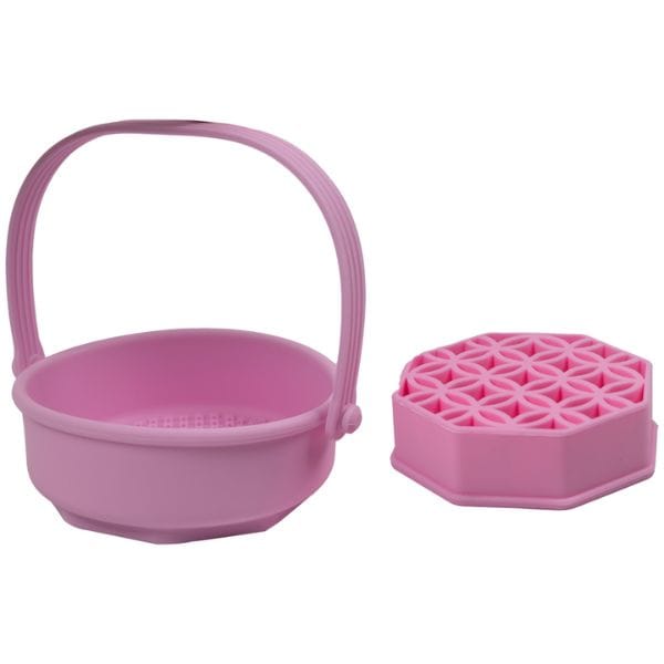 Limpiador Para Brochas De Silicon Con Soporte | Bausse