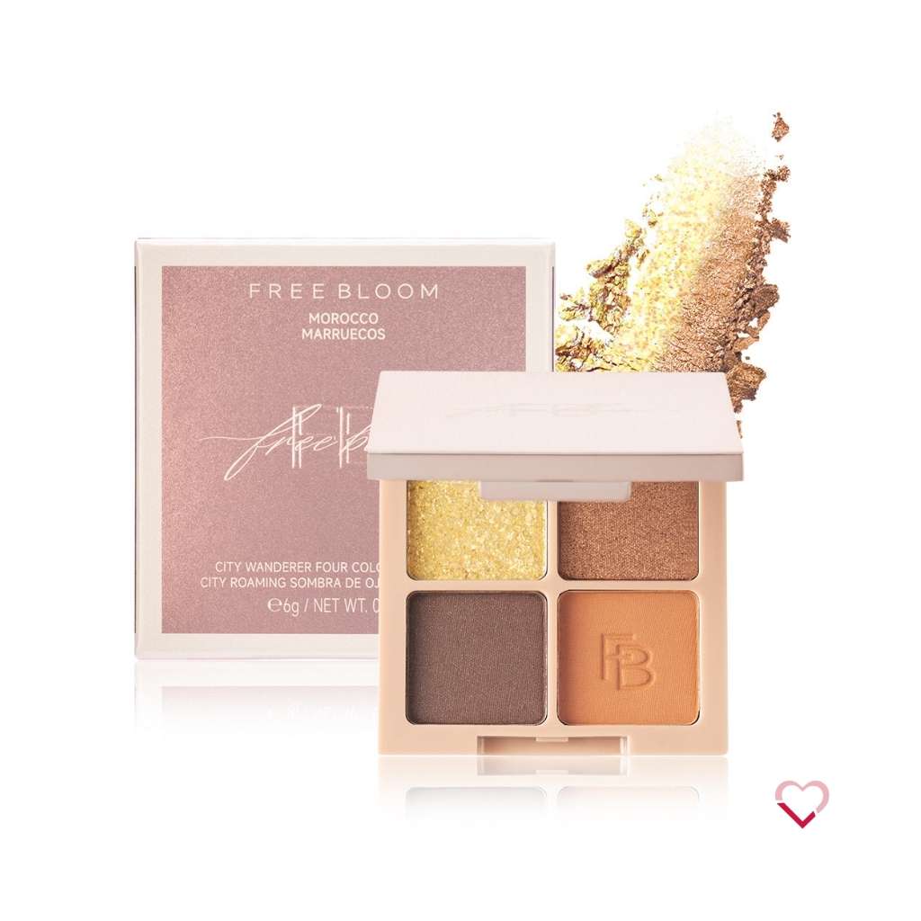 4 Color Eyeshadow - Free Bloom