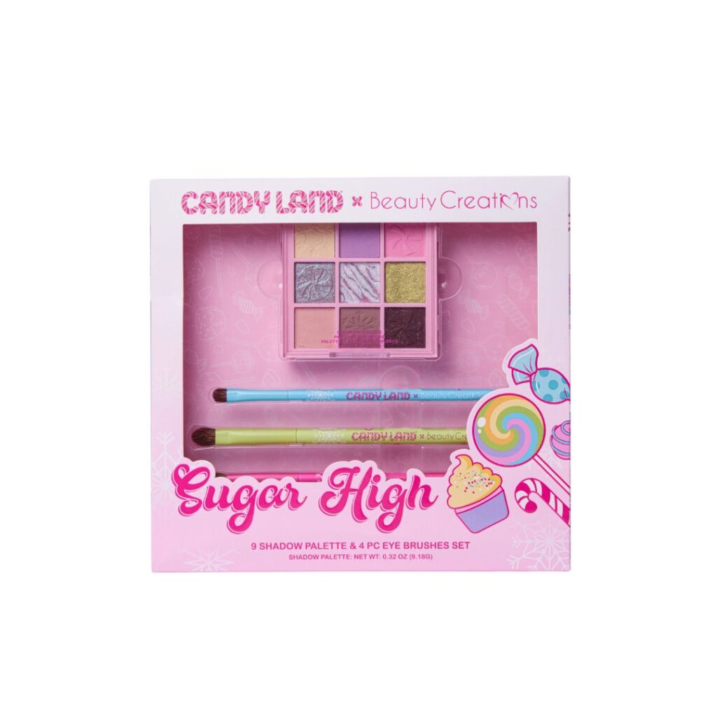 Sugar High Paleta De Sombras + Brochas – Beauty Creations