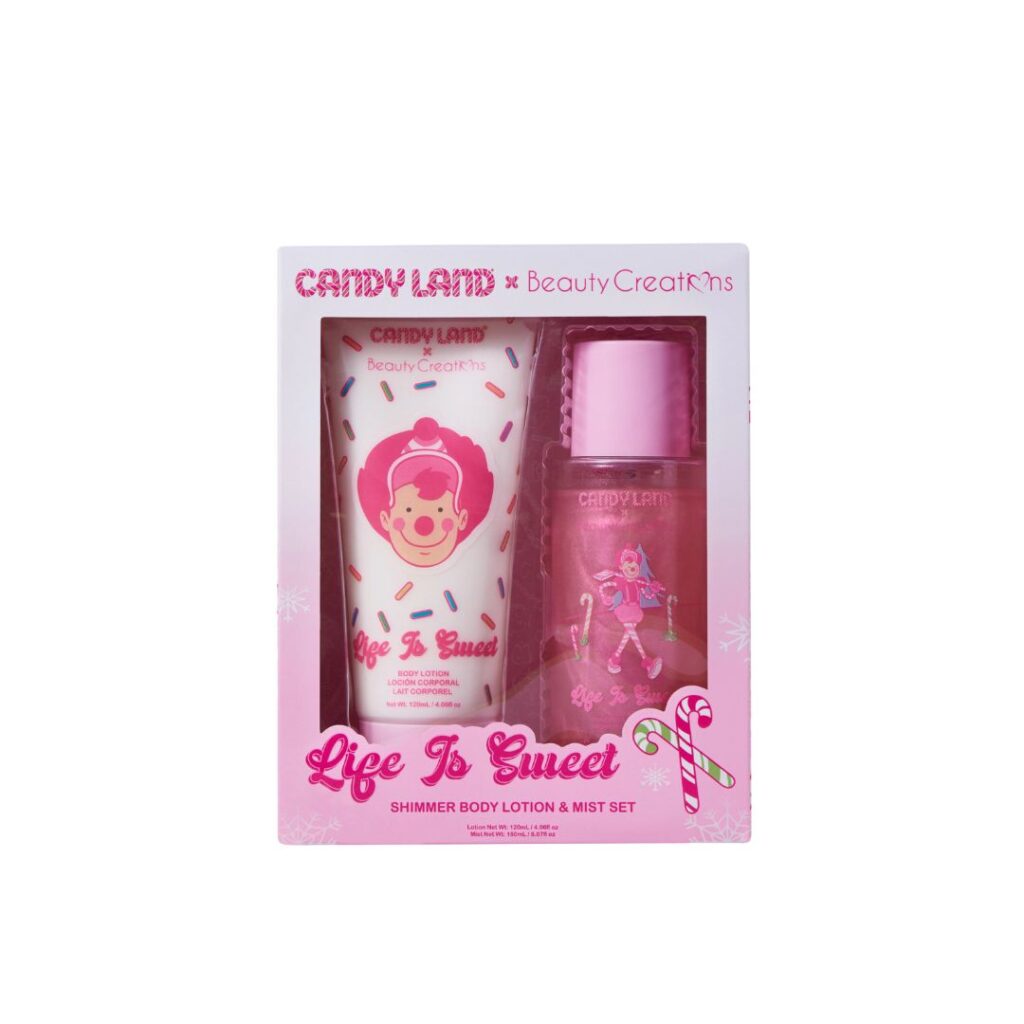 Life Is Sweet Set Loción y Mist con Brillo – Beauty Creations
