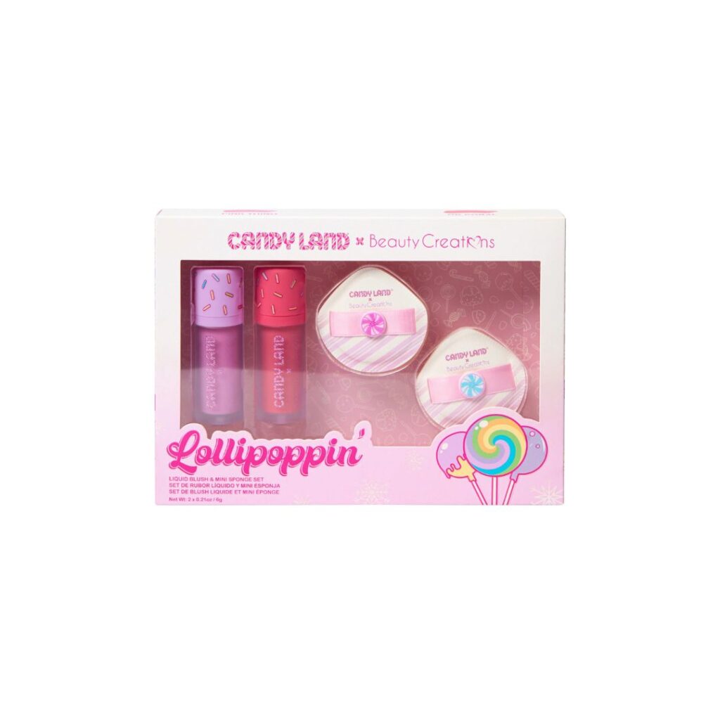 Lollipoppin Set Rubor Líquido + Esponja - Beauty Creations