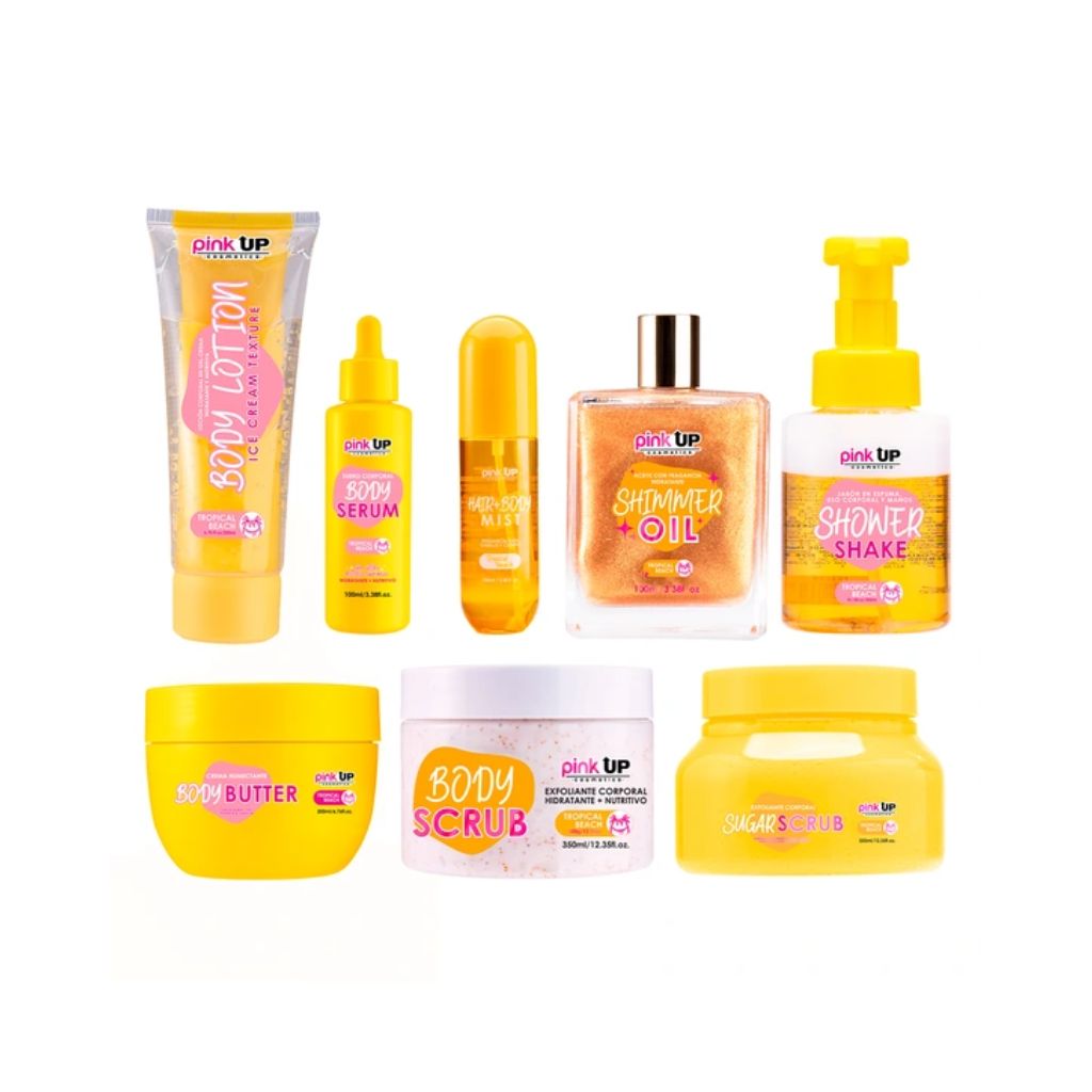 Tropical Scent Body Care Kit - Pink Up