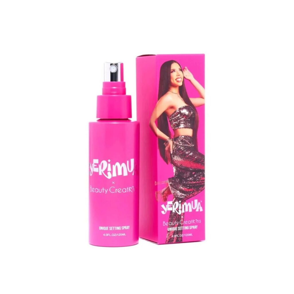 Fijador De Maquillaje Setting Spray Yeri Mua – Beauty Creations