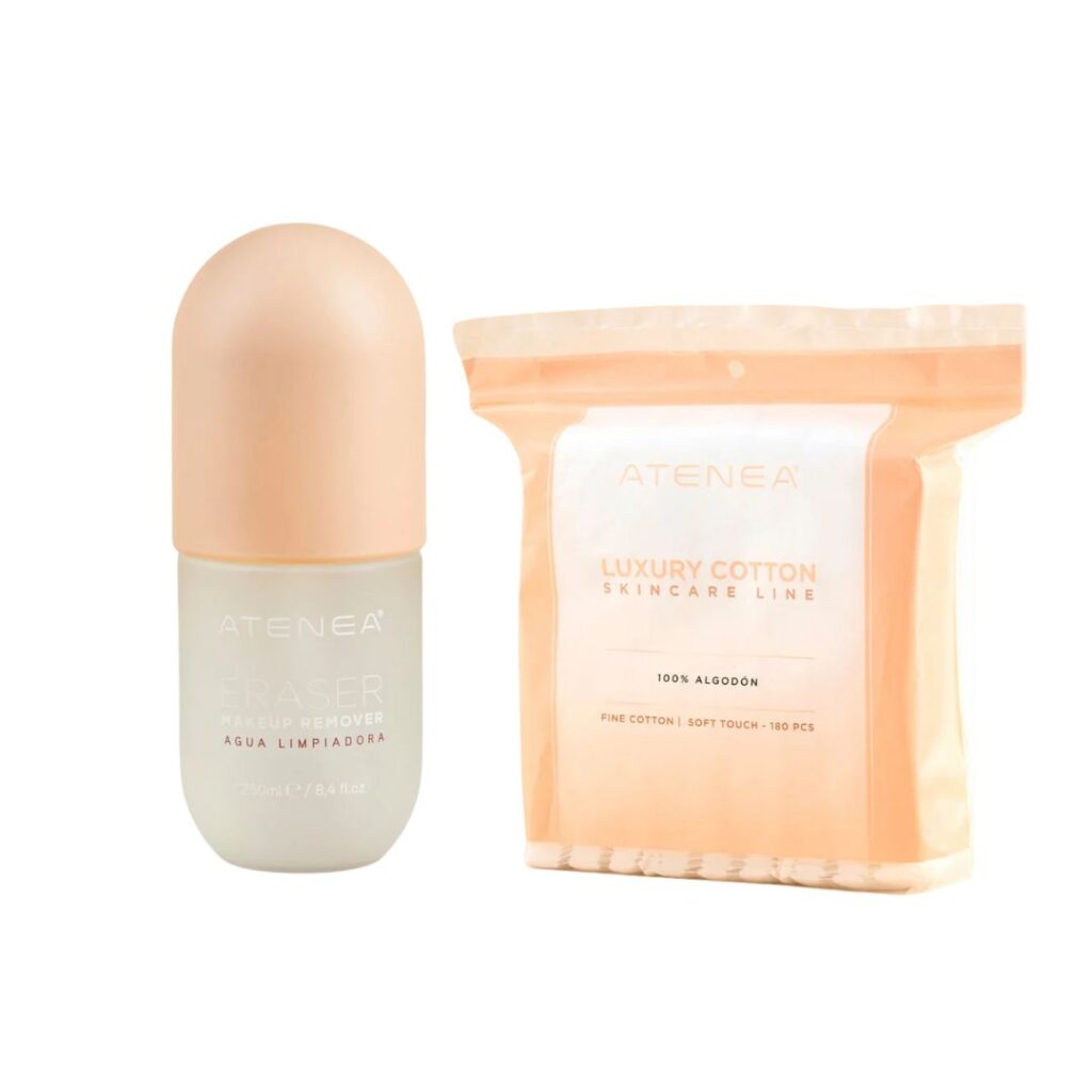 Combo Algodón Luxury + Agua Limpiadora Eraser – Atenea