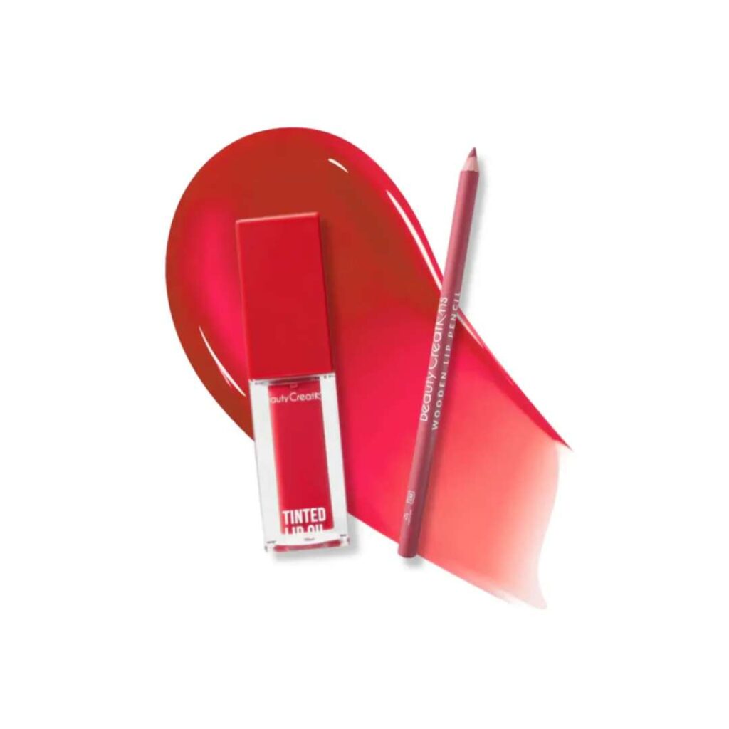 Dúo Tinted Luxe + Wooden Lip Pencil Berry Me - Beauty Creations