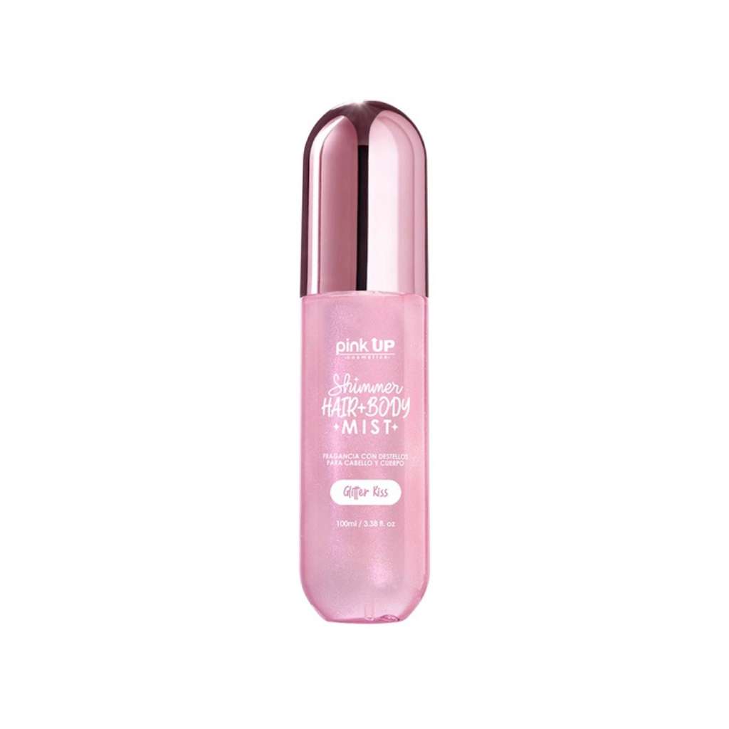 Perfume Corporal y de Cabello con Shimmer Hair + Body Mist - Pink Up