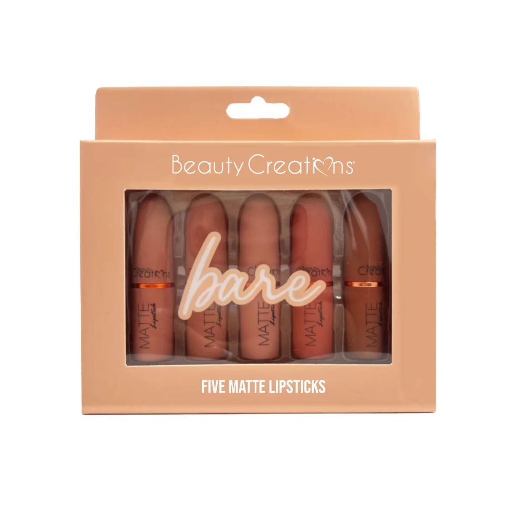 Set de 5 Labiales Mate - Beauty Creations