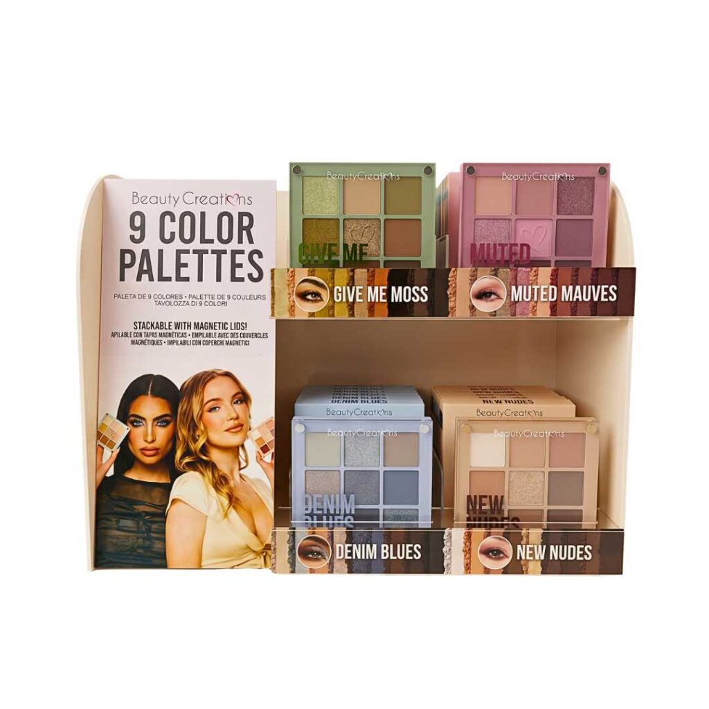 Display Acrilíco Sombras Magnéticas + TESTER GRATIS - Beauty Creations