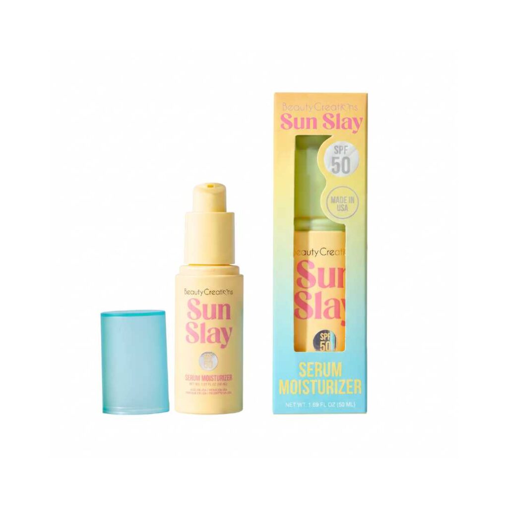 Suero Hidratante Con Protector Solar FPS 50 - Sun Slay - Beauty Creations