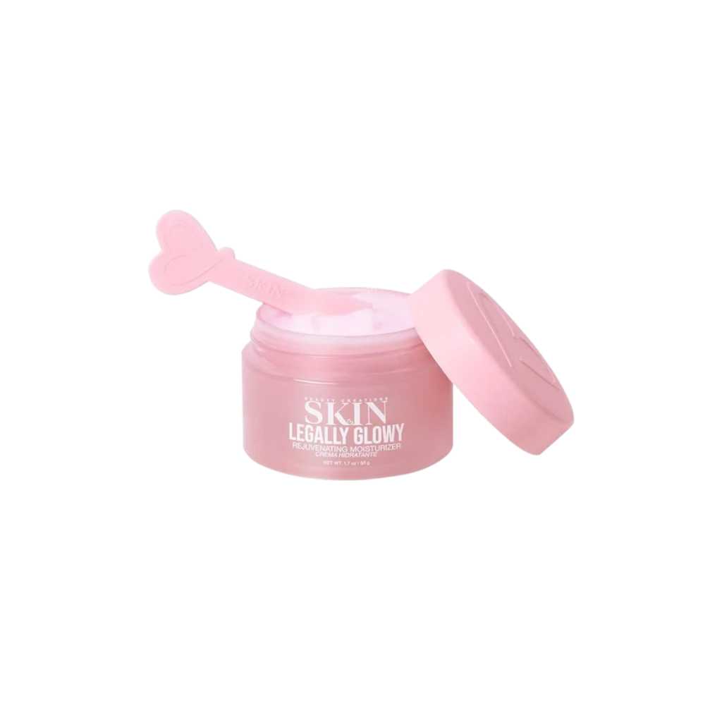 Crema Hidratante Anti-Edad Con Ácido Hialurónico Adenosina y Niacinamida - Legally Glow Rejuvenating Skin - Beauty Creations