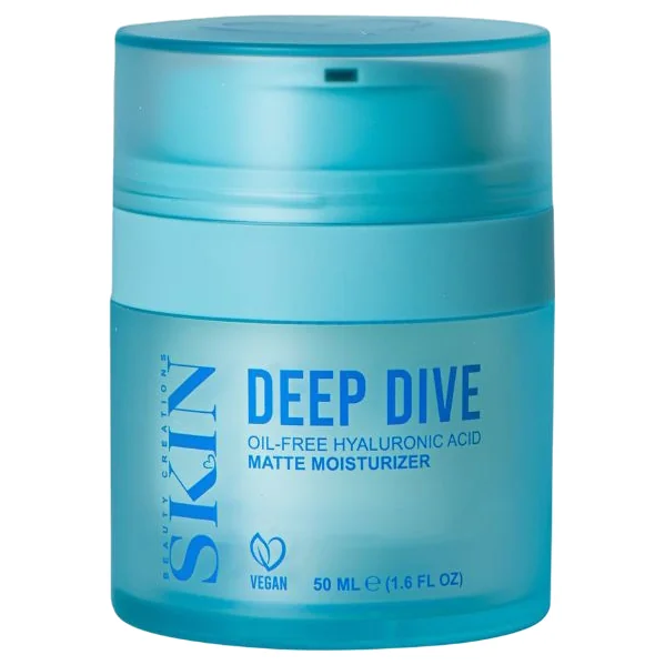 Beauty Creations Deep Dive Hidratante Mate con Ácido Hialurónico Sin Aceite