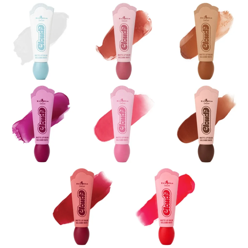 Italia Deluxe Cloud 9 Matte Lip Balm gama de 8 tonos