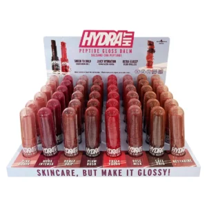 Italia Deluxe HydraHit Peptide Gloss Balm display 48 piezas