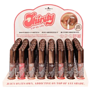 Italia Deluxe Thirsty Lip Glaze display 48 piezas