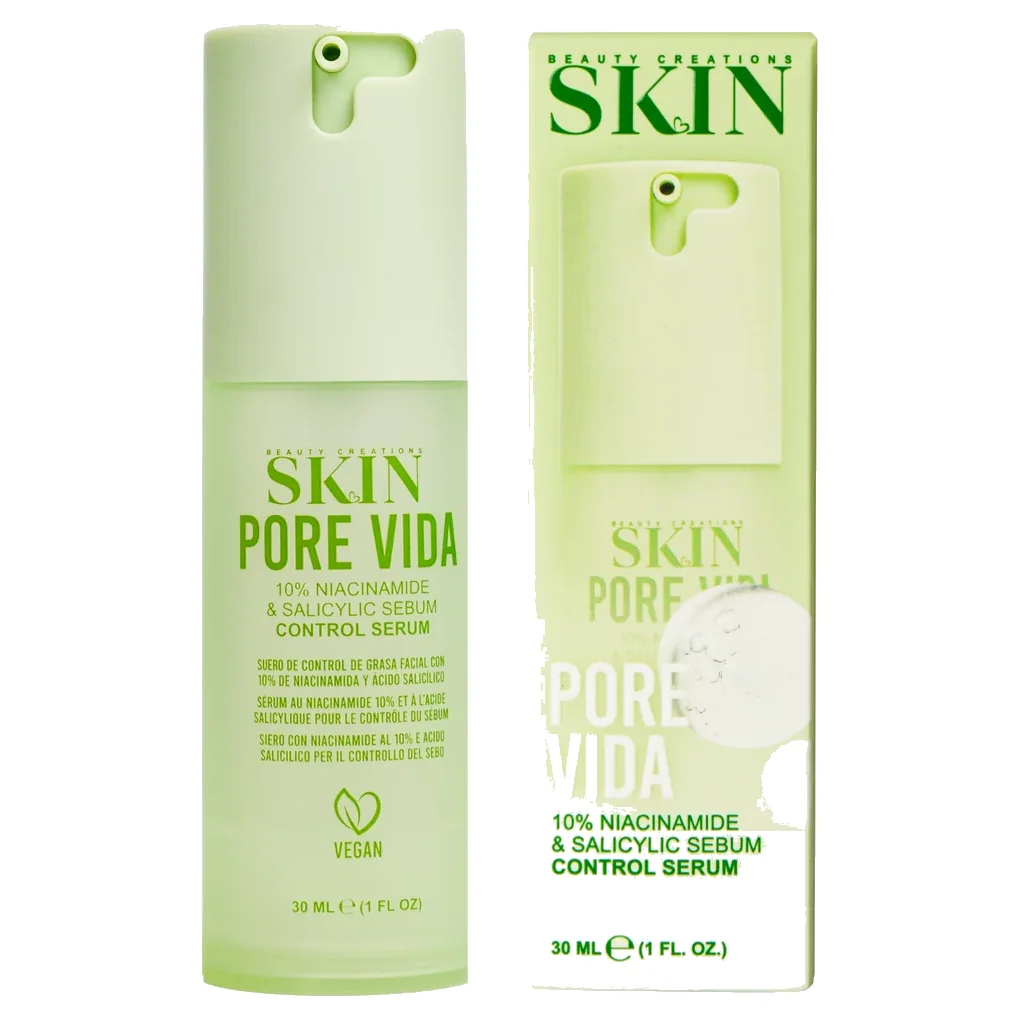 Suero Pore Vida con caja Beauty Creations Skin de mayoreo | ML Beauty Trend