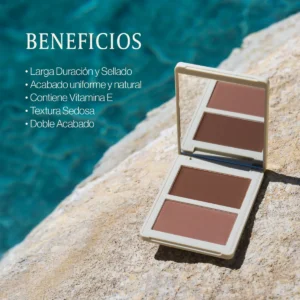 Bronzer Allure En Crema y Polvo Compacto Atenea tonos y uso
