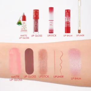 Tonos del set de labios Winter Whisper de mayoreo Kevin & Coco
